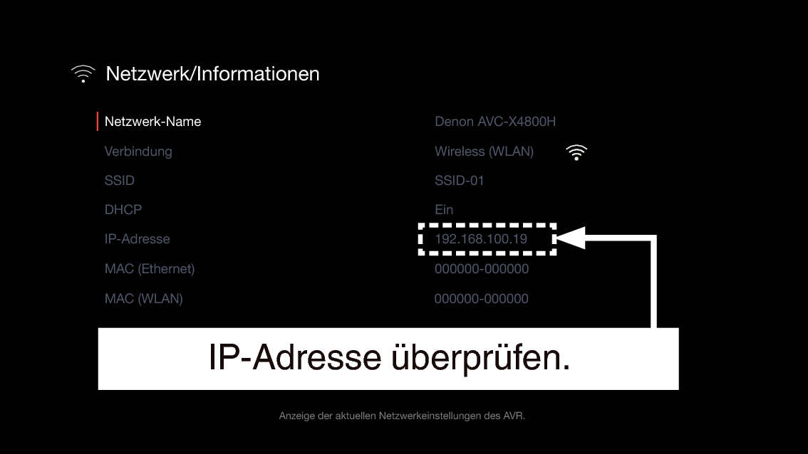 GUI NetworkInfo X48E2